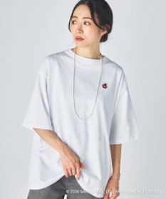 OP／FILA 【Ocean Pacific×ハローキティ】サガラ刺しゅうビッグTシャツ