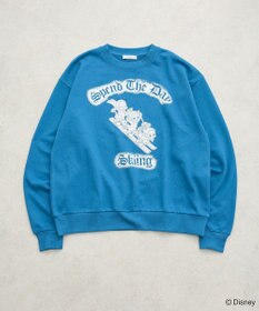 Green Parks ミッキー＆フレンズ／プリント裏毛プルオーバー