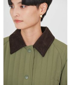 AMERICAN HOLIC キルポカ異素材Ｍｉｘロングコート