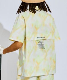 PW CIRCULUS 【MEN】タイダイ柄 メッシュポケットシャツ ゴルフ