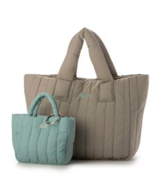 UNBILLION 【テレビ ドラマ着用アイテム】カシュカシュ cachecache / 親子キルティング刺繍トートバッグ