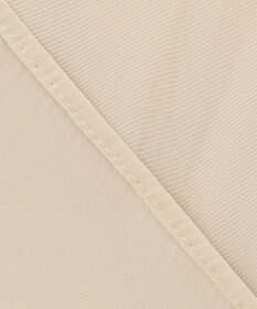 自由区 【WEB限定/セットアップ着用可/洗える】ブライトサテンライト Vネックブラウス