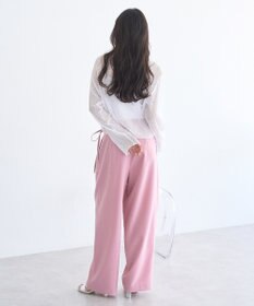 earth music&ecology フロントドロストシアープルオーバー