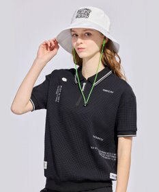 PW CIRCULUS 【WOMEN】ワッフルハーフジップポロ 2026年モデル ゴルフウェア レディース