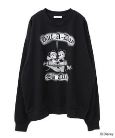 Green Parks ミッキー＆フレンズ／プリント裏毛プルオーバー