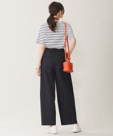 自由区 【洗える】ドビーオックスストレッチカーブ パンツ