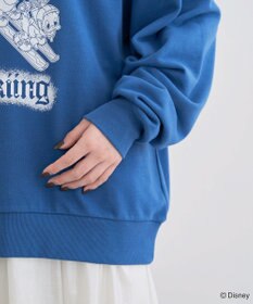 Green Parks ミッキー＆フレンズ／プリント裏毛プルオーバー