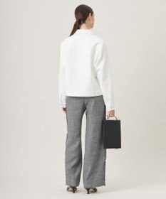 ICB 【洗える】 コンパクトダンボールニット ジャケット