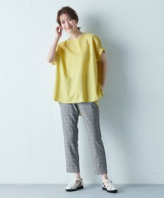 ANY 【洗濯機可能】ライトリネンクロス　チュニック