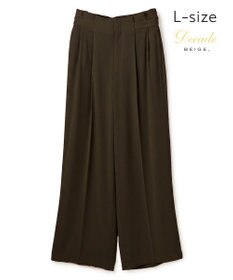 BEIGE， 【Lsize・セットアップ対応】CINDY / ハイウエストパンツ
