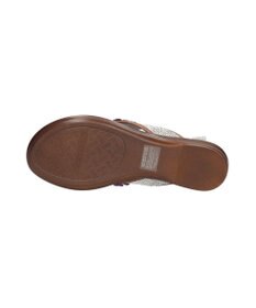INTER-CHAUSSURES 【ITALIAN SHOEMAKERS】ビジューストラップフラワートングサンダル