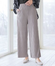 Tiaclasse ウェーブプリーツパンツ