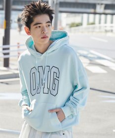 WEGO 【ユニセックス着用ITEM】ピグメントOMGプルパーカー