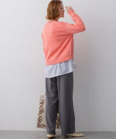 23区 【先行予約】ナチュラルコットンベア シアードッキング カットソー