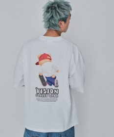 WEGO 【ユニセックス着用ITEM/MLサイズ展開】別注VISIONベアグラフィックT（SS）
