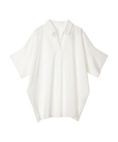 Green Parks 綿麻混スキッパーシャツ