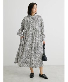 Green Parks ２ｗａｙ小花柄ギャザーシャツワンピース