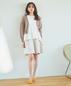 Feroux 【UVケア】ティアードチュニック Tシャツ