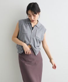 CRAFT STANDARD BOUTIQUE 衿付きジップベスト