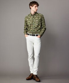 JOSEPH ABBOUD 【洗える】リバティプリント シャツ