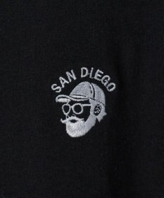 WEGO 【ユニセックス着用ITEM/綿100%/SMLサイズ展開】リラックスフィットワンポイントT（S）