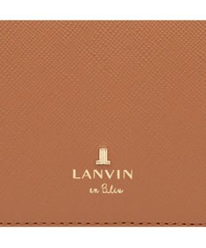 LANVIN en Bleu リュクサンブールカラー 二つ折り被せ財布