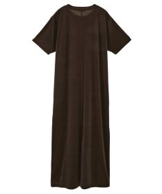 CRAFT STANDARD BOUTIQUE ベロアハーフスリーブワンピース