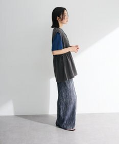 Green Parks セルフカットウェーブプリーツパンツ