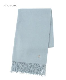 MOONBAT FURLA(フルラ）【WEB限定】ウール100％ アーチロゴ 無地ストール 190cm×60cm