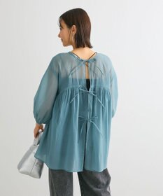 Green Parks ２ＷＡＹ　シアーギャザーチュニック