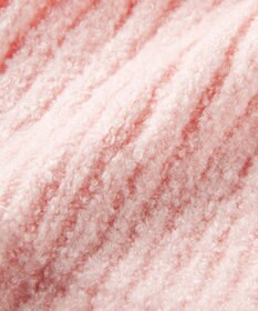 MIKI HOUSE HOT BISCUITS ぼん天付きケーブル編みモールニット帽子