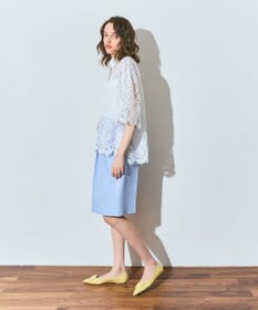 GRACE CONTINENTAL レースコンビシャツ