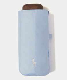 MOONBAT 【WEB限定】POLO RALPH LAUREN(ポロ ラルフローレン) 晴雨兼用日傘 折りたたみ傘 コンパクト PPワンポイント刺繍 一級遮光 遮熱 UV