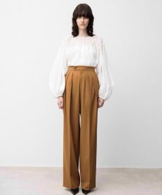 NAVE 【Nave】ブライトシアーボイル ギャザーブラウス