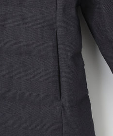 J.PRESS LADIES S ハウンドトゥース&グレンチェック ロング ダウンコート