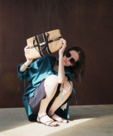 YECCA VECCA 【A4対応】2wayライントートバッグ