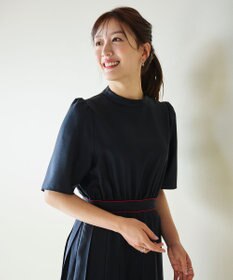 #Newans 〈花乃まりあさんコラボ〉ワイドプリーツワンピース