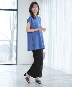 Tiaclasse ウェーブプリーツパンツ
