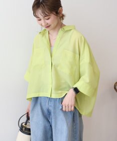 AMERICAN HOLIC Wポケットシアー半袖シャツ