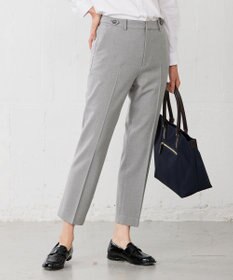 J.PRESS LADIES 【洗える】2way thermoサキソニー テーパード パンツ