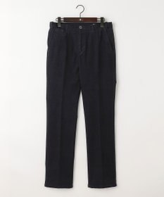 JOSEPH ABBOUD 【裏起毛/ウエスト伸びる】オーガニックコットン2WAYストレッチカルゼ パンツ