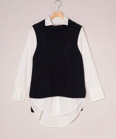 ONWARD Reuse Park セット商品/サイズ38【自由区】ベスト春夏×ブラウス春夏