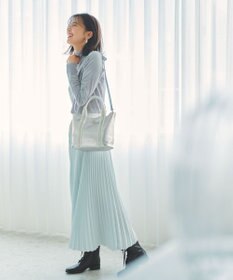 TOPKAPI 【TREASURE TOPKAPI】ソフトシュリンク テープコンビ ミニ トート バッグ ショルダーベルト付