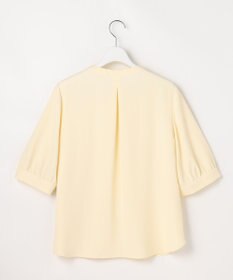 ANY SIS バンドカラーフロントタック ブラウス
