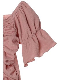 earth music&ecology カットシャーリングプルオーバー