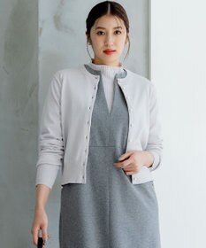 組曲 【洗える・6色展開】Elenaベーシックニット カーディガン