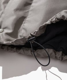 ATON ACRYLIC COATED SILK | パッドスタンドコーチジャケット - UNISEX