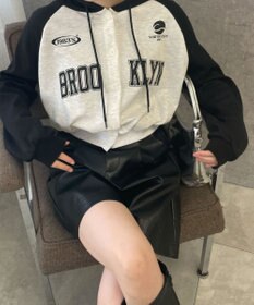 WEGO カレッジカットパーカー