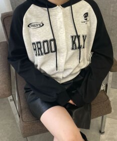 WEGO カレッジカットパーカー