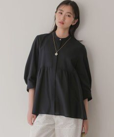 組曲 ニューリヨセルシャーティングペプラム ブラウス